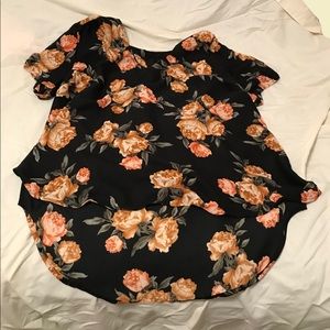 Fall flower shirt